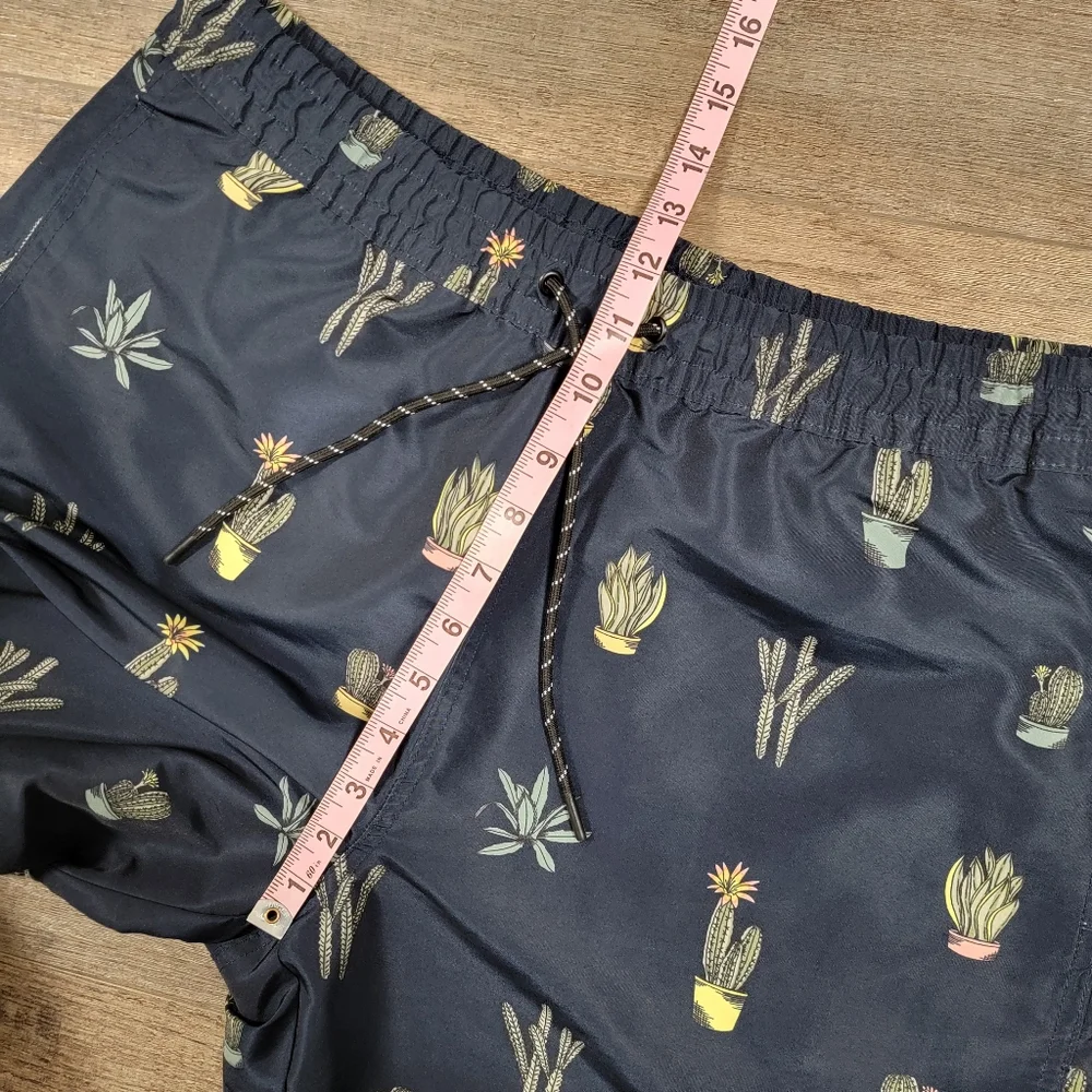 Aeropostale Cacti Kickback Jogger Shorts Board Shorts Swim Trunks Cactus Medium